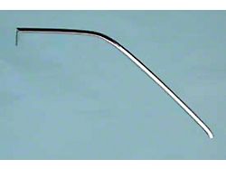 1962-1964 Chevy 2-Door Hardtop Quarter Window Upper Glass Frame Left Or Right (Impala Sports Coupe, Two-Door)