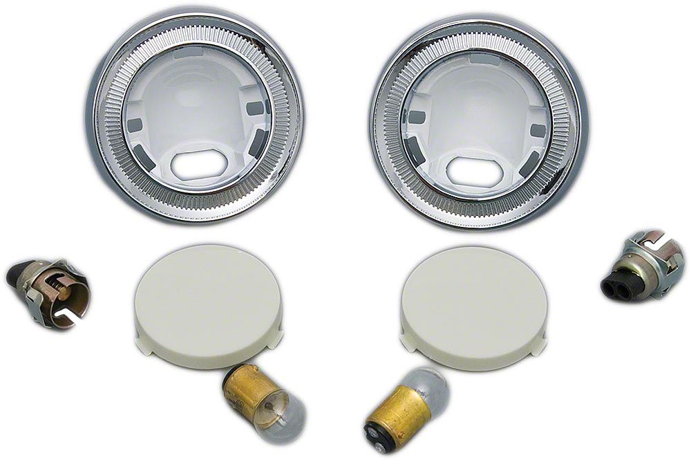 Ecklers 1962-1966 Chevy Hardtop Dome Light Assembly (Impala Sports Coupe,  Two-Door)