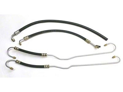 1962-1967 Chevy Nova 8 Cylinder, Power Steering Hose Set, 4 Piece