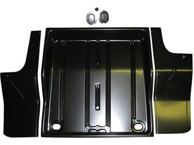 1962-1967 Chevy Nova Trunk Floor, Complete, 3 pieces