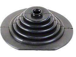 1962-1968 Floor Shift Boot - Round With Flat Side For Vehicles With Console - Before 4-1-65 - 4 Speed - V8 - Ford