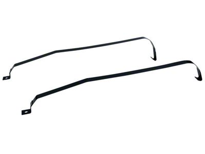 OPR 1962-65 Fairlane & 1962-63 Meteor Fuel Tank Straps - Black Painted