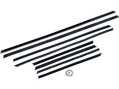 Window Felt Kit,2Dr Hardtop,Impala,63-64 (Impala Sports Coupe, Two-Door)