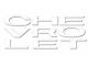 1963-1966 Chevy Truck Grille Decal, White