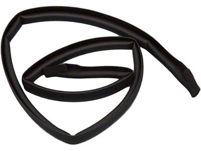 Hardtop Weatherstrip, Front Drip Seal, 1963-1967 (Sting Ray Sports Coupe)