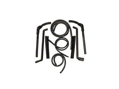 Hardtop Weatherstrip Kit, 9-Piece, 1963-1967 (Sting Ray Sports Coupe)