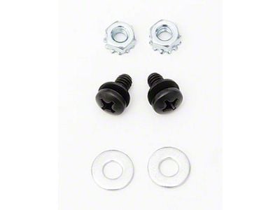 Window Stop Bracket Screws & Nuts,Convertible,63-67 (Sting Ray Convertible)