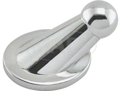 OPR 1963-1969 Inside Rear-View Mirror Bracket - Ball Type - Glues To Windshield - Body Style 65