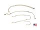 1963-1979 Corvette Power Steering Stainless Steel Hose Kit, Small Block