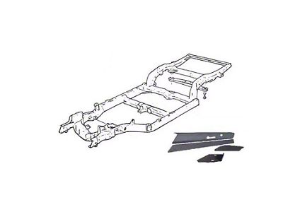 1963-1982 Left Hand Body On-Frame Patch Kit