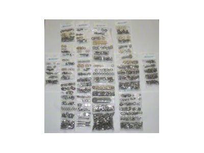 1963-66 Chevy-GMC Truck Bed Bolt Kit Cadmium Long Bed Fleetside