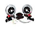 Baer Pro+ Front Big Brake Kit with 14-Inch Rotors; Black Calipers (63-67 2WD F-100 w/ OE Drum Brake Spindles)