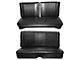 1963 Comet Custom 2 Door Hardtop Front And Rear Bench Seat Upholstery, Vinyl