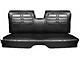 1963 Impala Standard / Super Sport Ht Rear Bench Black T&I