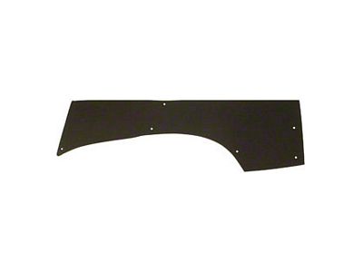 1964-1965 Corvette Coupe Power Vent Cover Board (Sting Ray Sports Coupe)