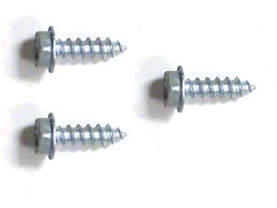 1964-1965 Corvette Rear Blower Vent Drain Tube Shield Screw Set