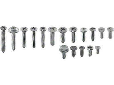 1964-1965 Ford Thunderbird Interior Screw Kit