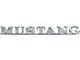 1964-1965 Mustang Coupe or Convertible Front Fender Nameplate