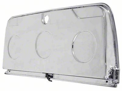 Chevy Trk Glove Box Door, Chrome 64-66