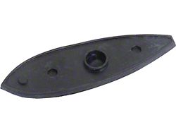 1964-1966 Ford Thunderbird Outside Rear View Mirror Base Gasket, Molded Rubber, Fits Right Or Left