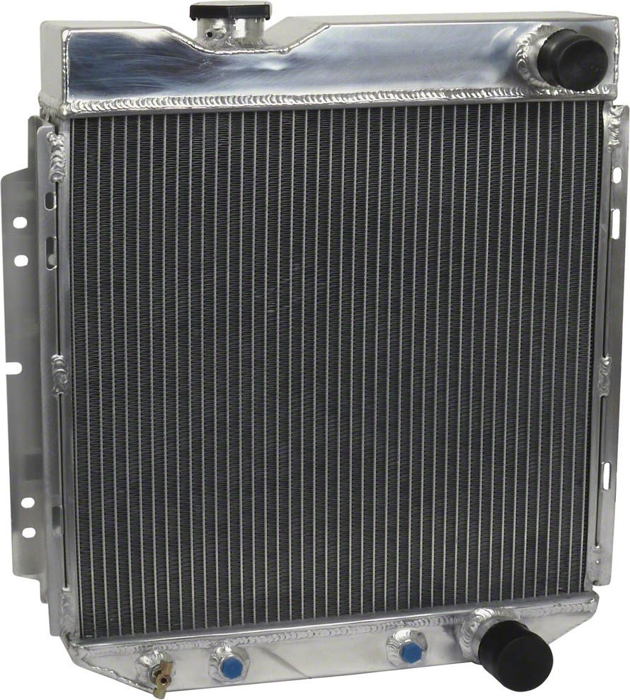 Ecklers Aluminum Radiator; 3-Row (64-66 289 V8 Mustang)