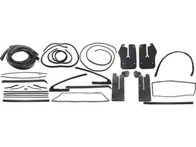 Weatherstrip Kit/ 65-66 Mustang Coupe/ From 9-7-64