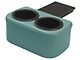 1964-1966 Mustang Plug and Chug Ash Tray Drink Holder, Turquoise