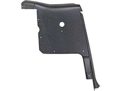 OPR 1964-1966 Mustang Convertible Steel Interior Quarter Panel with Embossed Grain as Original, Left