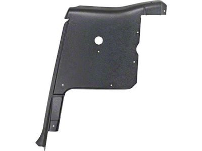 OPR 1964-1966 Mustang Convertible Steel Interior Quarter Panel with Embossed Grain as Original, Right