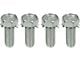 1964-1966 Mustang Upper Shock Mount Bolt Set with Integral Star Washers, Set of 4