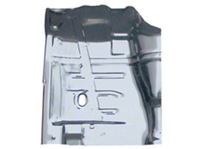 Floor Pan,Front Half,w/ Tunnel,Driver,64-67