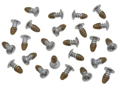 1964-1967 Corvette Rear Window Clip Screw Set, Coupe