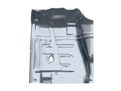 Floor Pan,Front Half,w/ Tunnel,Driver,64-67