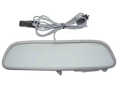 1964-1968 Chevelle 8 inch Rear View Mirror, Map Light