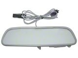 1964-1968 Lemans / GTO 10 inch Rear View Mirror, Map Light