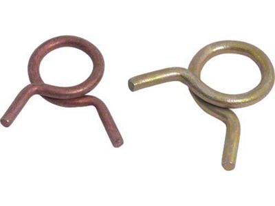 1964-1968 Mustang Gas Tank Fuel Hose Clamp Set, 2 Pieces