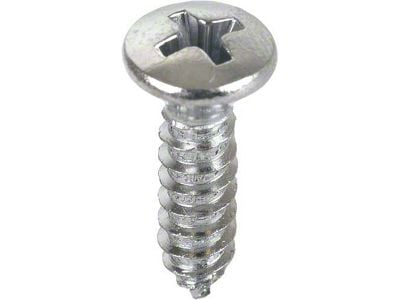 1964-1969 Mustang Seat Trim Screw Set, 6 Pieces