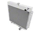 Ford All-Aluminum Radiator, 2-Row, 1963-1970