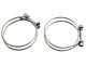 1964-1970 Mustang Gas Tank Filler Neck Hose Clamp Set