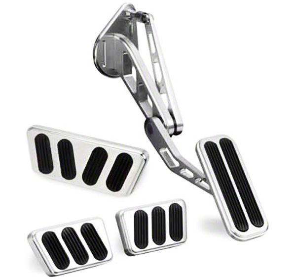 Ecklers 1964-1970 Mustang Lokar Billet Aluminum Pedal Set