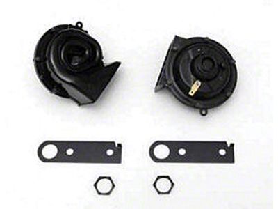 1964-1972 El Camino Horn Kit, Stamped Delco Remy, Pair