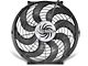 1964-1972 GM A Body Cooling Fan, Electric, Universal, Single, 2500 CFM, S-Blade, Syclone, Flex-a-lite