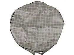 1964-1973 Mustang 15 Spare Tire Cover with Plaid Pattern