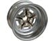 Scott Drake Magnum 500 Black/Chrome Wheel; 15x7; 19mm Offset (64-73 Mustang)