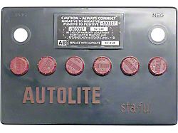 1964-1973 Mustang Autolite Sta-ful Battery Cover for 24F Series Battery