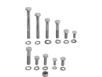 1964-1973 Mustang Chrome Engine Hardware Kit 351C V8