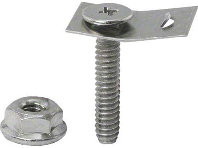 1964-1973 Mustang Lower Rear Valance Fastener Kit, 4 Pieces