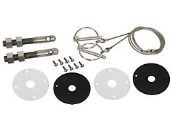 1964-1973 Mustang Stainless Steel Hood Pin Kit