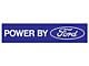 1964-1973 Mustang Valve Cover Decal, Powered by Ford