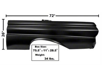 Falcon 1/4 Pnl,2DS,Left,64-65